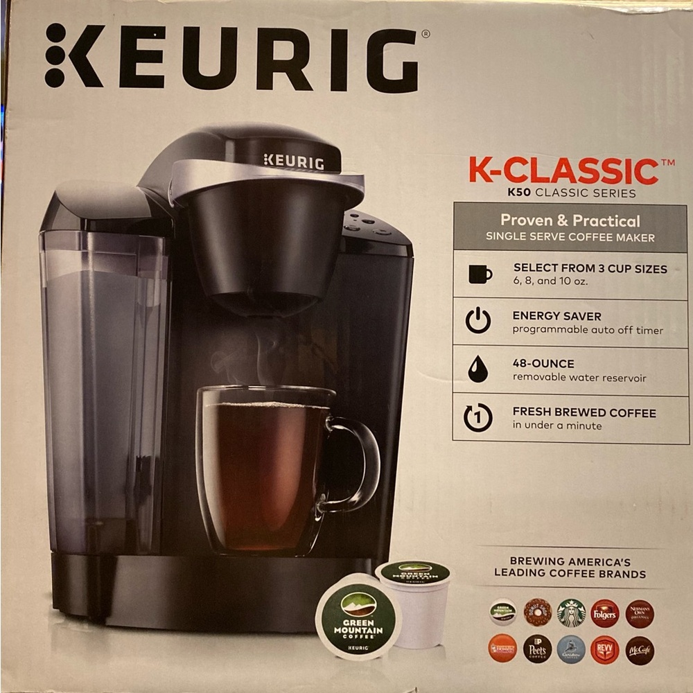 Keurig K-Classic NWT
K50 Classic Series